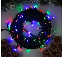 Гирлянда-нить Luazon SPEC, IP44, УМС, 10 м, Н.Т., 3W, LED-100-220V, мультиколор 187242