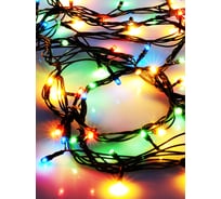 Светодиодная гирлянда КОСМОС 50 светодиодов, RGB, 6.5м, 8 режимов KOC_GIR50LED_RGB