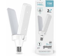 Лампа Gauss Basic 15W 1450lm 4000K E27 Клевер-2 LED 1/20 11732212