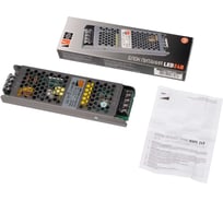 Блок питания для светодиодной ленты Jazzway 200Вт 8.25А 24В IP20 BSPS металлический корпус 5066533