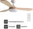 Светодиодная люстра-вентилятор с пультом DREAMFAN Cocos LED DC 132 50004DC 5