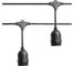 Уличная гирлянда FERON CL50-25-1 Евро белт-лайт на подвесах, 230V, черный, IP65, 25м 41866 1
