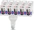 Набор лампочек ЭРА STD LED R638W860E27 светодиодные (EC) E27 / Е27 10 Вт рефлектор, холодный белый свет, 10 шт Б0056466 1