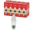 Набор лампочек ЭРА RED LINE ECO LED B356W827E27 светодиодные (В) Е27 / E27 6 Вт свеча, теплый белый свет, 10 шт Б0056667 1