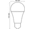 Умная лампа Uniel LED-A60-12W/RGBW/E27/230V/WF/FR PLS80WH UL-00011654 6