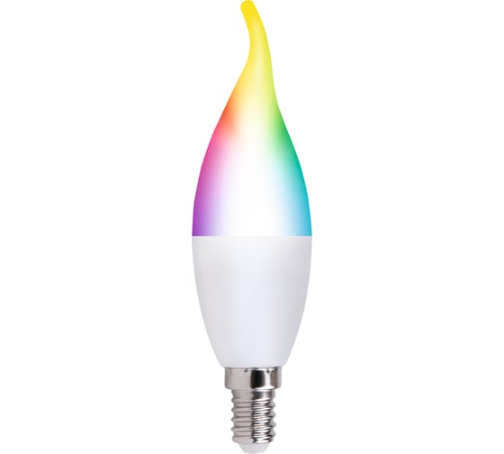 Умная лампа Uniel LED-CW37-5W/RGBW/E14/230V/WF/FR PLS80WH UL-00011655 1