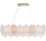 Светильник подвесной ST-Luce золото/прозрачный, янтарный LED 1х24W 3000K ST luce SL6135.233.01 1