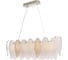 Светильник подвесной ST-Luce золото/прозрачный, янтарный LED 1х24W 3000K ST luce SL6135.233.01 3