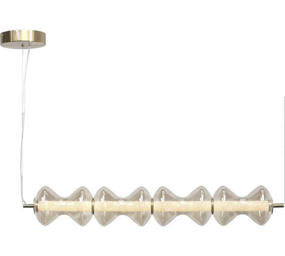 Светильник подвесной ST LUCE золото/коньячный LED 1*22W 3000K SL6136.223.01 1