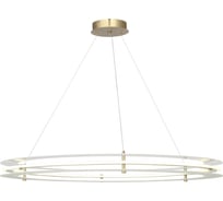 Светильник подвесной ST LUCE золотистый/прозрачный LED 1*70W 4000K SL6245.213.01