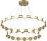Светильник подвесной ST-Luce золотистый/белый LED 1х70W 4000K ST luce SL6610.203.36 3