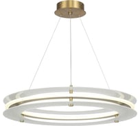 Светильник подвесной ST LUCE золотистый/прозрачный LED 1*40W 4000K SL6245.203.01