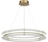 Светильник подвесной ST-Luce золотистый/Прозрачный LED 1х40W 4000K ST luce SL6245.203.01 1