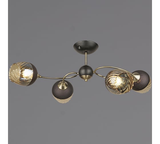 Потолочная люстра ReLuce 04250-0.3-04 BK+AB 1