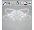 Потолочный светодиодный светильник ReLuce 09827-3.3-5+5A WH (RGB) 1