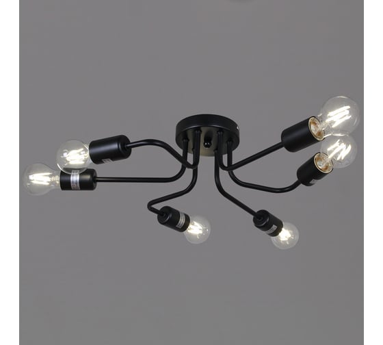 Потолочная люстра ReLuce 01736-0.3-06 BK 1