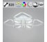 Потолочный светодиодный светильник ReLuce 09826-3.3-4+4A WH (RGB) 1
