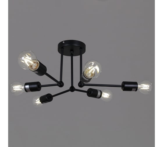 Потолочная люстра ReLuce 01651-0.3-06 BK 1