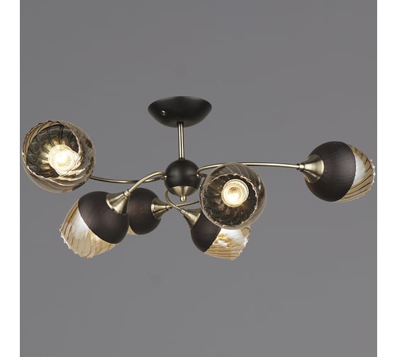 Потолочная люстра ReLuce 04250-0.3-06 BK+AB 1