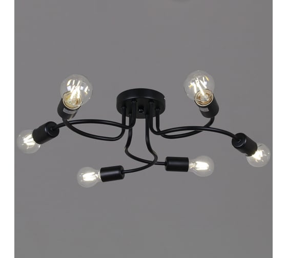 Потолочная люстра ReLuce 01742-0.3-06 BK 1