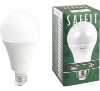 Светодиодная лампа SAFFIT SBA8040 Шар E27 40W 4000K 55201