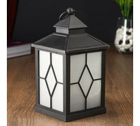 Ночник RISALUX 48125 LED батарейки 3хААА черный 10х10х24 см 4738453