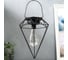 Ночник лофт RISALUX 16454/1 LED от батареек 3хАА черный 17,5х20х26,5 см 5486685 1