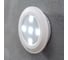 Ночник с ПДУ RISALUX 16043/1 LED от батареек 3ААА белый 9х9х2 см 5095260 3