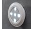 Ночник с ПДУ RISALUX 16043/1 LED от батареек 3ААА белый 9х9х2 см 5095260 4