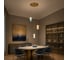 Светильник подвесной ST-Luce Латунь/Янтарный,Дымчатый,Голубой LED 3х2W 3000K ST luce SL1193.303.03 4