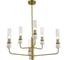 Светильник подвесной ST-Luce латунь/прозрачный E1х40W ST luce SL1244.303.06 3