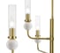 Светильник подвесной ST-Luce латунь/прозрачный E1х40W ST luce SL1244.303.06 4