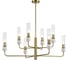 Светильник подвесной ST-Luce латунь/прозрачный E1х40W ST luce SL1244.303.08 1