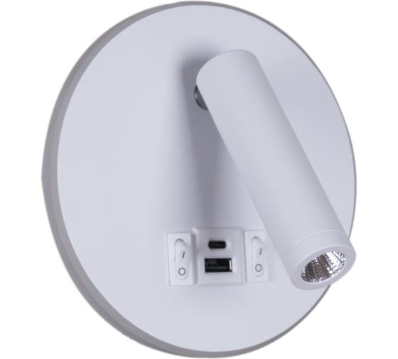 Настенный светодиодный светильник ReLuce 86203-9.2-001KT LED12W+USB WT 1