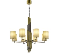 Светильник подвесной ST LUCE латунь/серый E14 8*42W SL1638.303.08