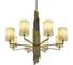 Светильник подвесной ST-Luce Латунь/Серый E1х42W ST luce SL1638.303.08 4