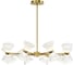 Светильник подвесной ST-Luce латунь/прозрачный, белый, латунь G9 LED 1х5W ST luce SL2004.303.16 1