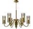 Светильник подвесной ST-Luce латунь/коньячный E1х40W ST luce SL2005.303.06 3