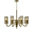Светильник подвесной ST-Luce латунь/коньячный E1х40W ST luce SL2005.303.08 1