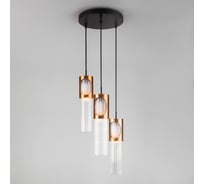 Подвесной светильник Eurosvet 50087 3 черный/бронза a047078