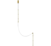 Светильник настенно-потолочный ST LUCE латунь/белый LED 1*20W 3000K SL6132.301.20