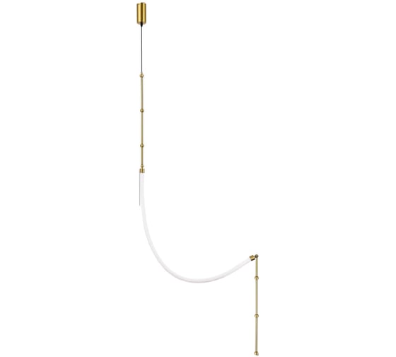 Светильник настенно-потолочный ST LUCE латунь/белый LED 1*20W 3000K SL6132.301.20 1