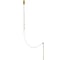 Светильник настенно-потолочный ST-Luce Латунь/Белый LED 1х20W 3000K ST luce SL6132.301.20 1