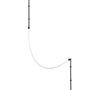 Светильник настенно-потолочный ST LUCE черный/белый LED 1*20W 3000K SL6132.401.20