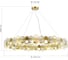 Светильник подвесной ST-Luce Латунь/Прозрачный G9 1х5W 4000K ST luce SL6133.303.16 5