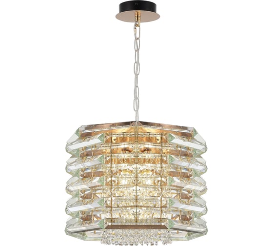 Светильник подвесной ST LUCE медь/прозрачный E14 8*40W SL6137.203.08 1