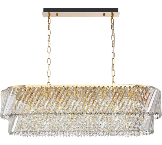 Светильник подвесной ST LUCE латунь/прозрачный E14 14*40W SL6138.303.14 1