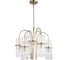 Светильник подвесной ST-Luce латунь/прозрачный E1х40W ST luce SL6145.303.09 2