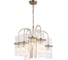 Светильник подвесной ST-Luce латунь/прозрачный E1х40W ST luce SL6145.303.09 3