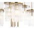 Светильник подвесной ST-Luce латунь/прозрачный E1х40W ST luce SL6145.303.09 4